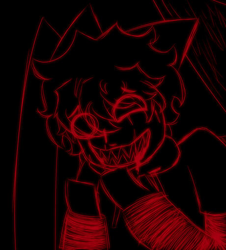 Headshot | big wings | sketch