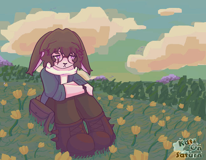 Full body | full render | scenery background