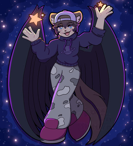 Full body | full render | big wings | simple background